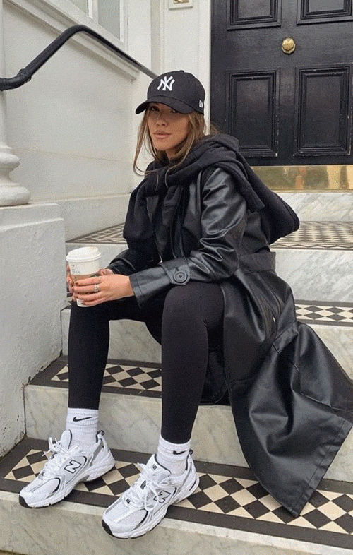 New Balance 530 outfit женские